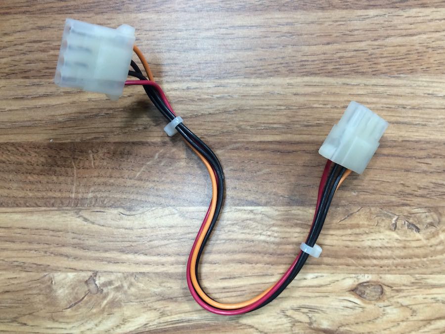 Macintosh SE, SE/30, II, IIx, IIfx Hard Drive Power Cable – Apple