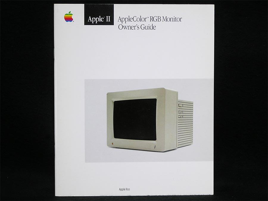 AppleColor RGB Monitor Owner's Guide (IIGS) – Apple Rescue of Denver